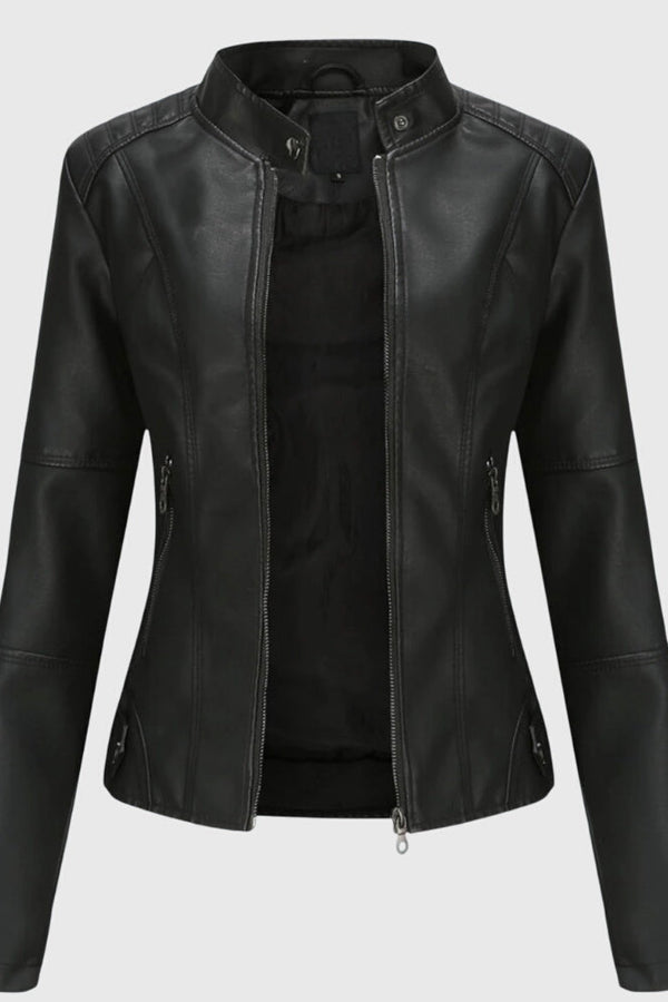 Giorgina™ - Jachetă de piele elegantă pentru femei