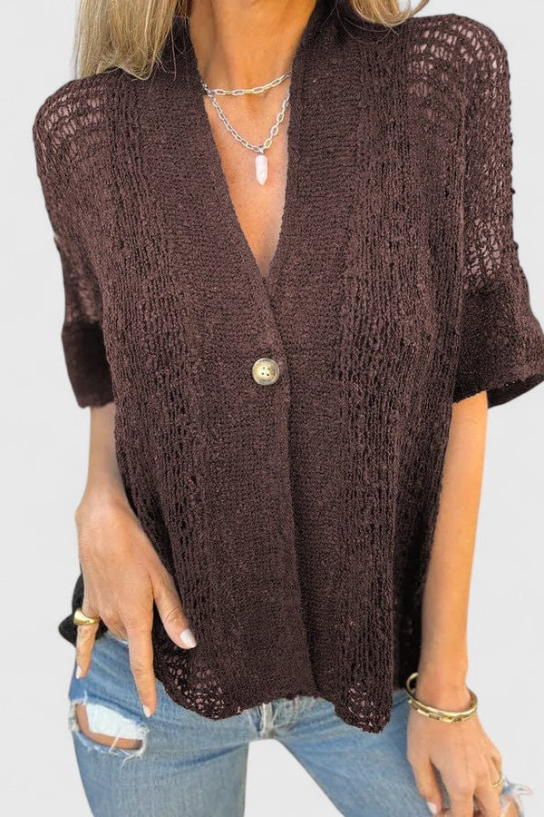 Calista | Cămașă tricotată elegantă