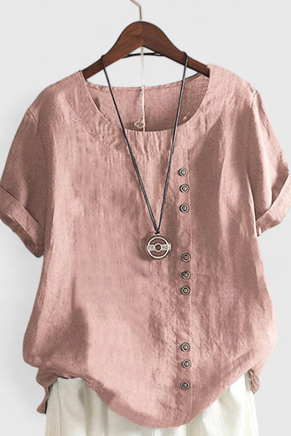 Elisavie | Bluză confortabilă cu mâneci scurte