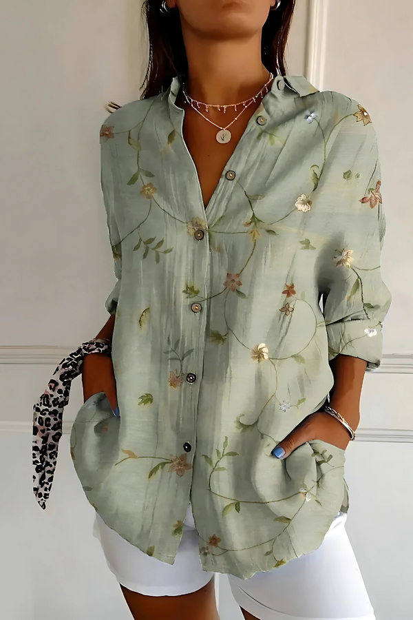 Viviana | Bluza Floral Wave