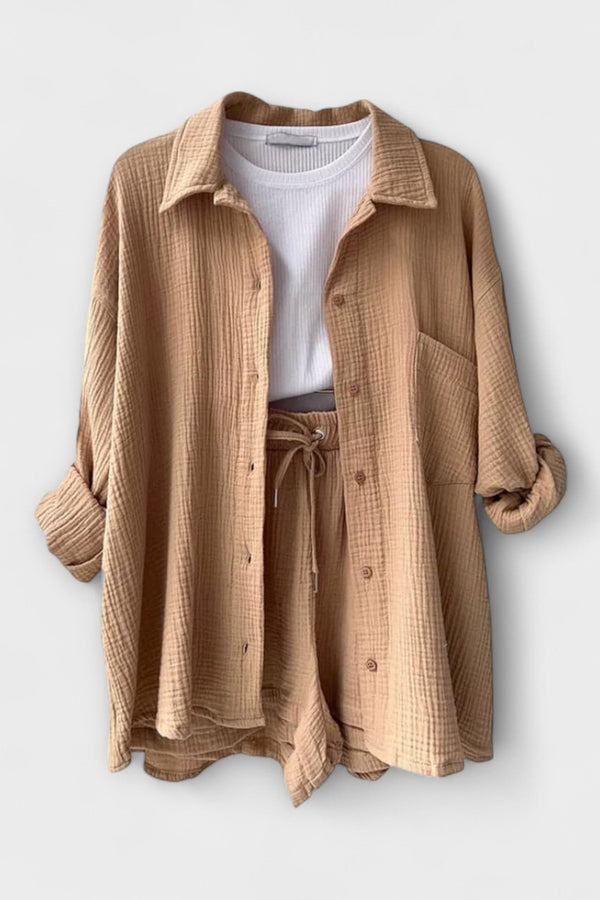 Roselina | Top și pantaloni eleganți