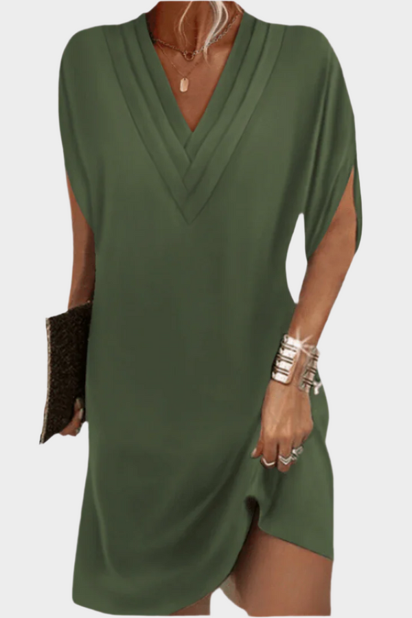 Rochie elegantă cu croială shift