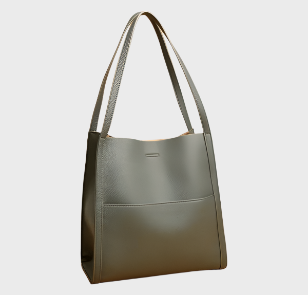 Geantă clasică de umăr din piele