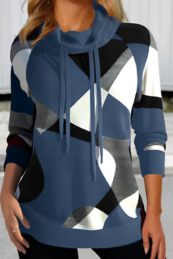 Clara - Hanorac cu blocuri de culoare