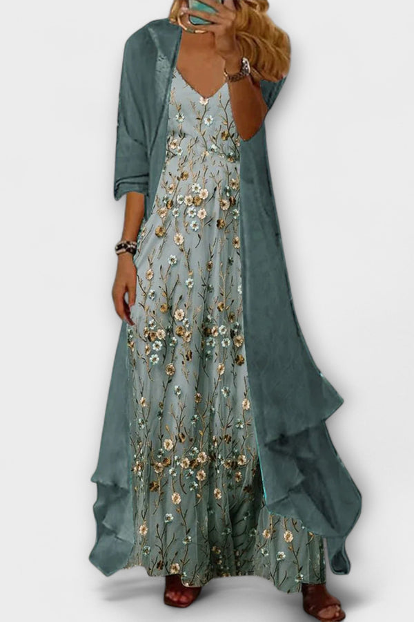 Bryleigh | Set elegant de rochie maxi în două piese