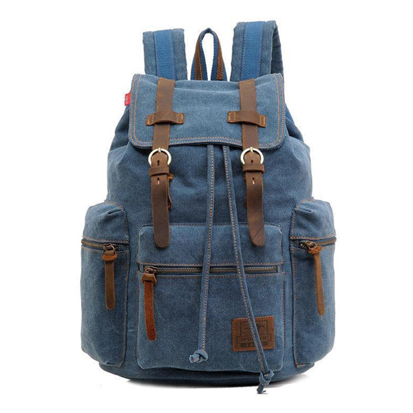 Jackson™ - Rucsac vintage cu clapetă și buzunare multiple
