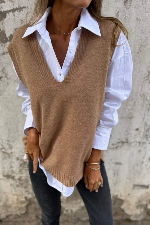 Rianna | Vestă tricotată