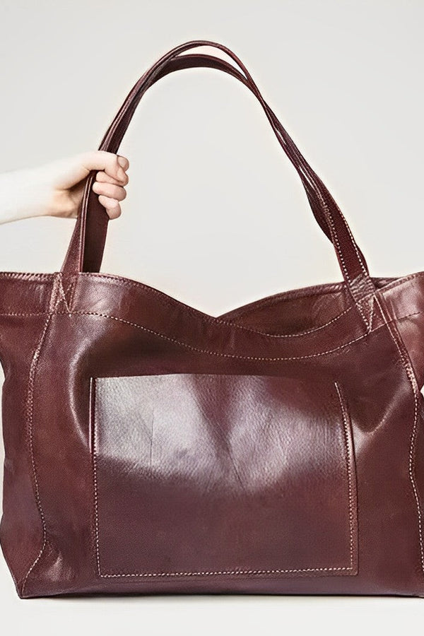Amelia™ - Geantă Vintage de Umăr din Piele