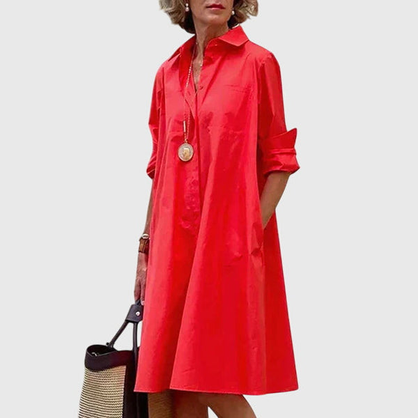 Paige™ - Rochie elegantă cu buzunare