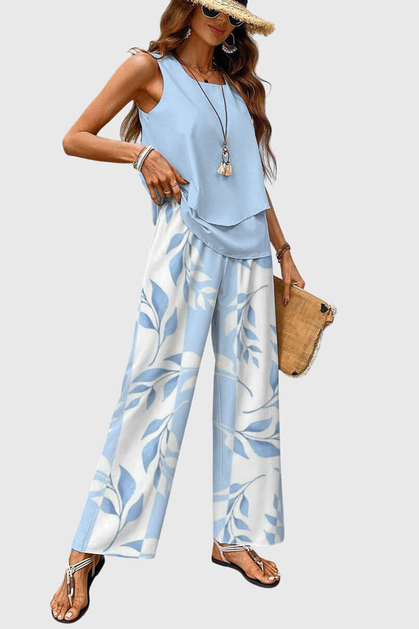 Brenda™ | Set elegant de vară în 2 piese