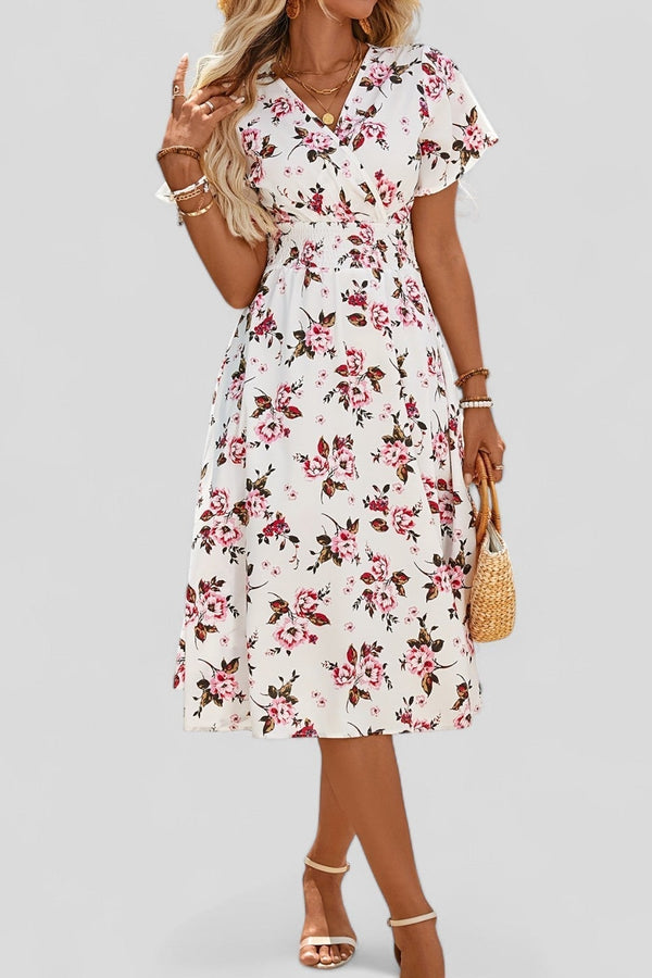 Gretalise | Rochie midi confortabilă de vară