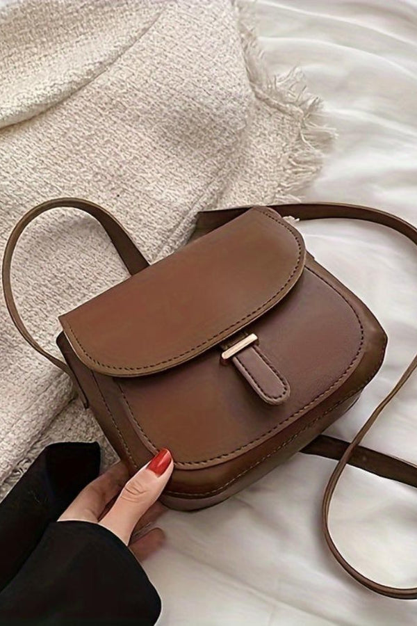 Aria™ Retro Grace | Geantă crossbody elegantă tip șa