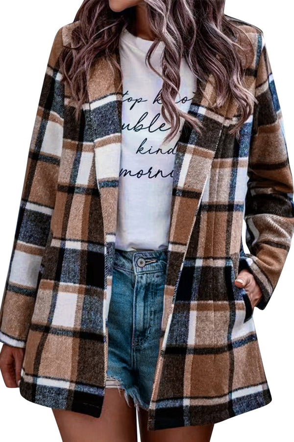 Avery™ - Sacou Vintage în Carouri