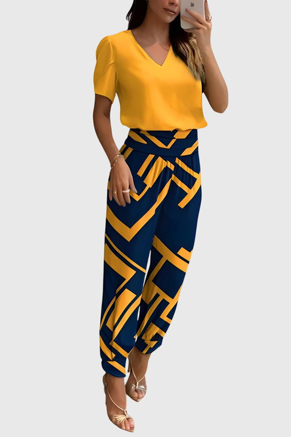 Jennifer™ | Set elegant de bluză și pantaloni