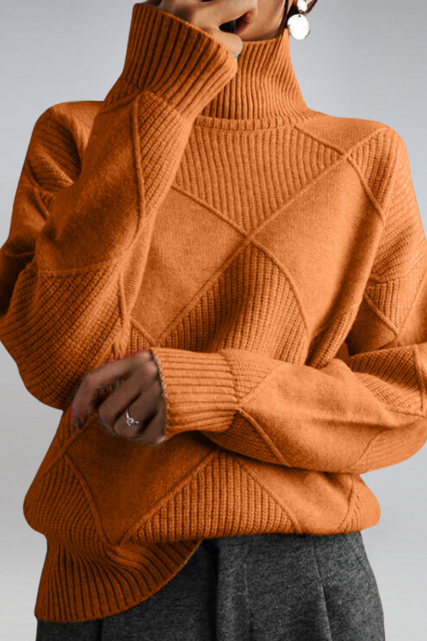 Chloe - Pulover tricotat călduros de iarnă