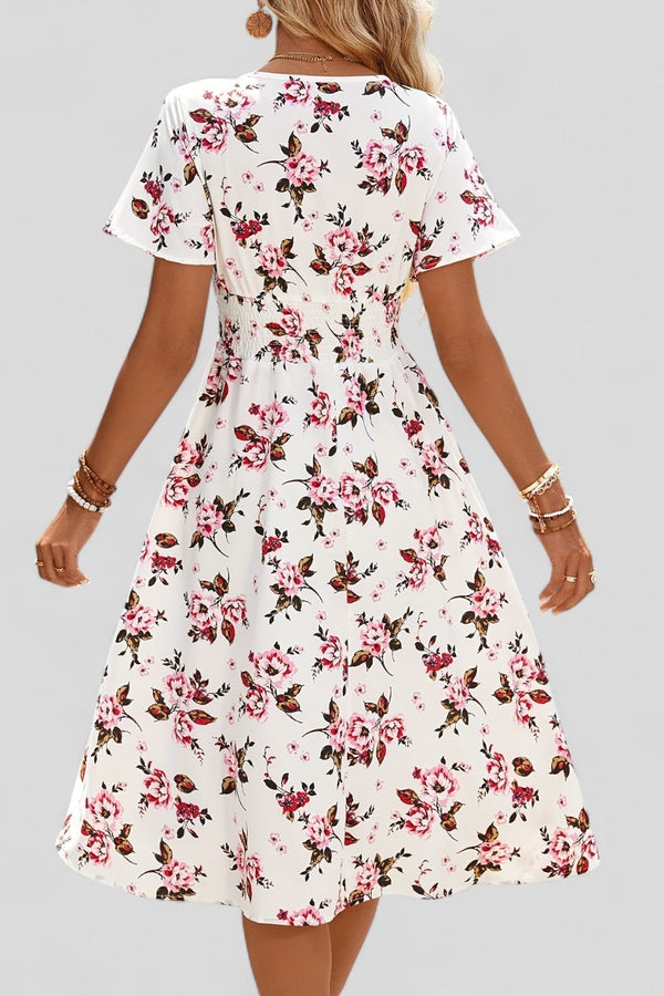 Gretalise | Rochie midi confortabilă de vară