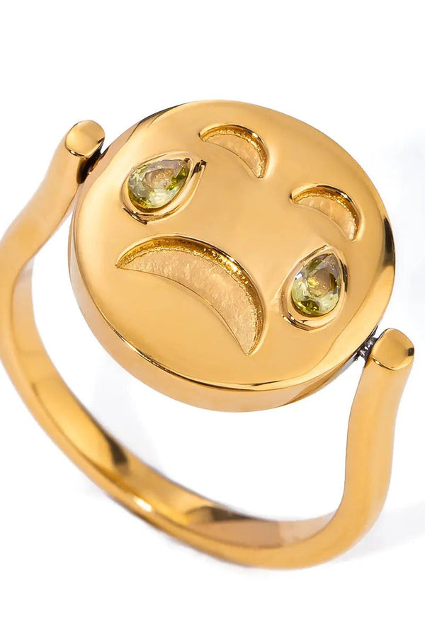 Inel cu față încruntată