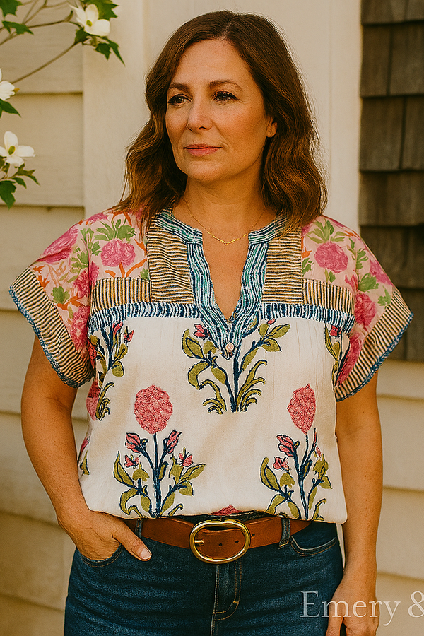 Cloe | Bluza Boemă Elegantă