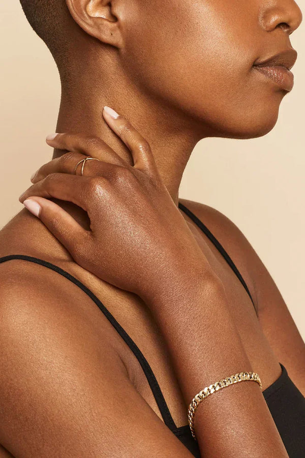 Brățară Cubană Estate | Aur