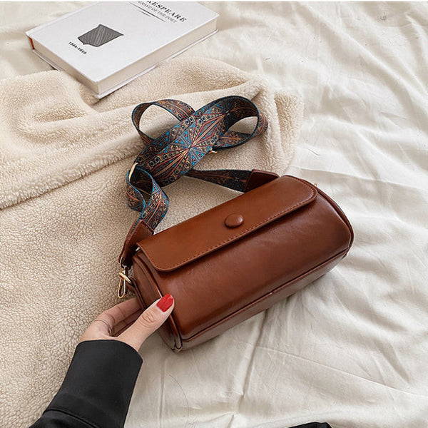 Lina™ Geantă Vintage cu clapetă | Geantă crossbody