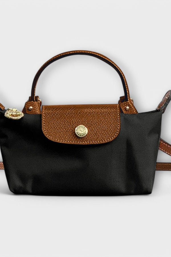 Geantă de umăr bicoloră