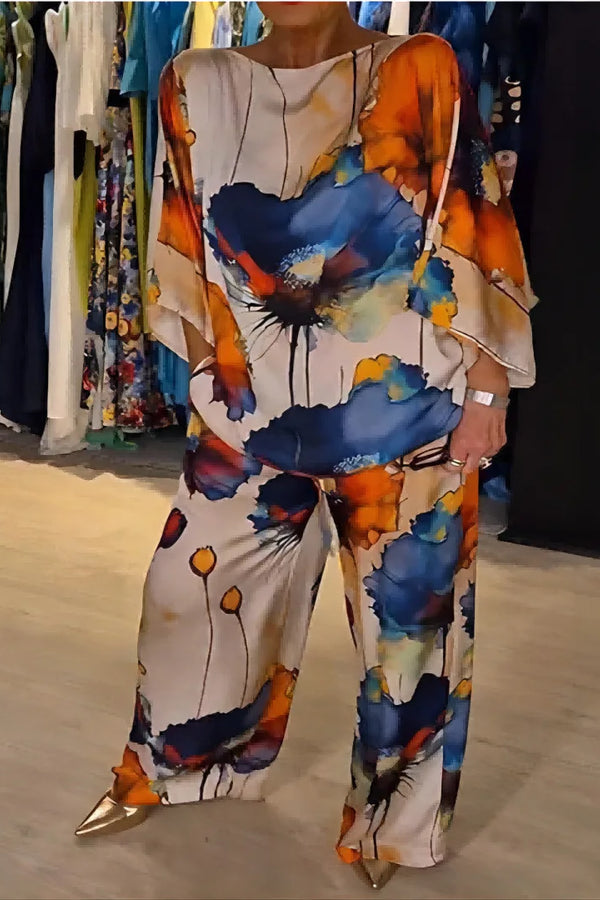 Mia | Set Luxe cu Pantaloni Largi