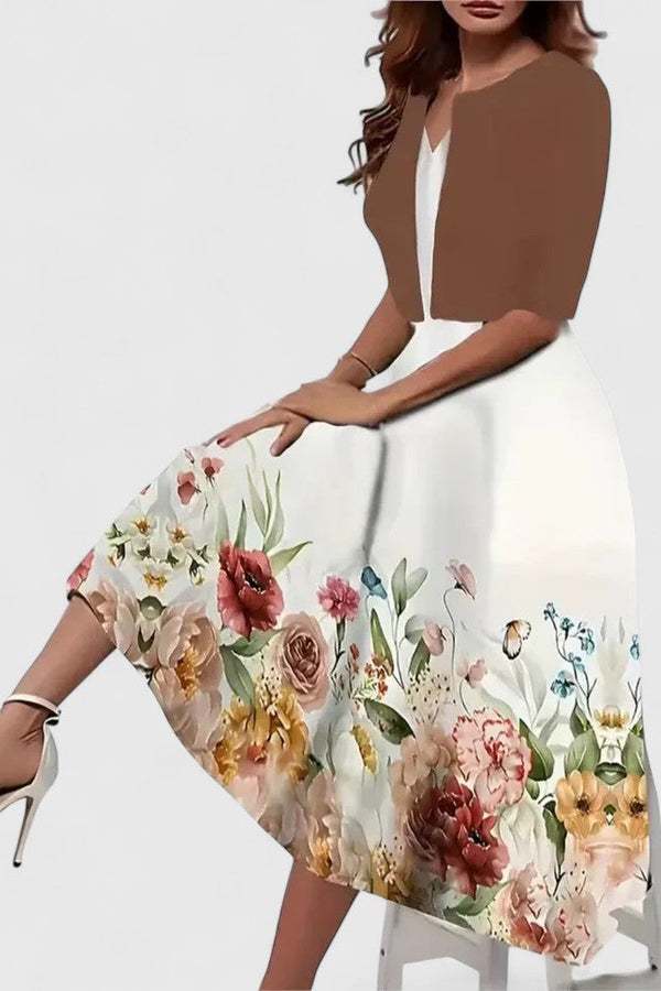 Chantal | Rochie midi elegantă