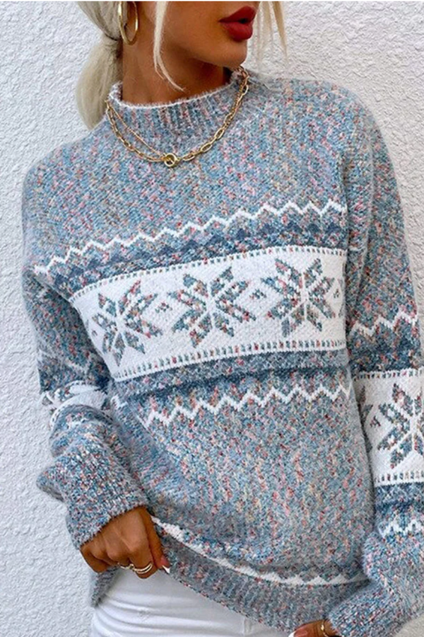 Bella - Pulover moale cu guler înalt