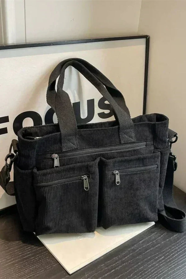 Lina™ - Geantă cu șnur cu detalii lucrate manual