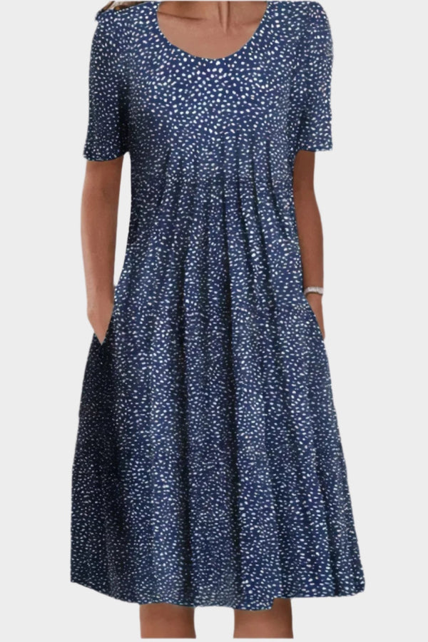 Rochie de vară cu broderie florală