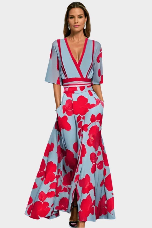 Rochie lejeră cu dungi și buzunare