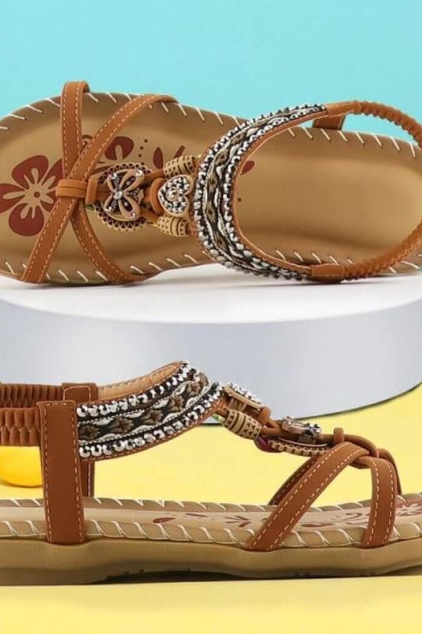 Havana | Sandale cu bandă elastică și platformă moale