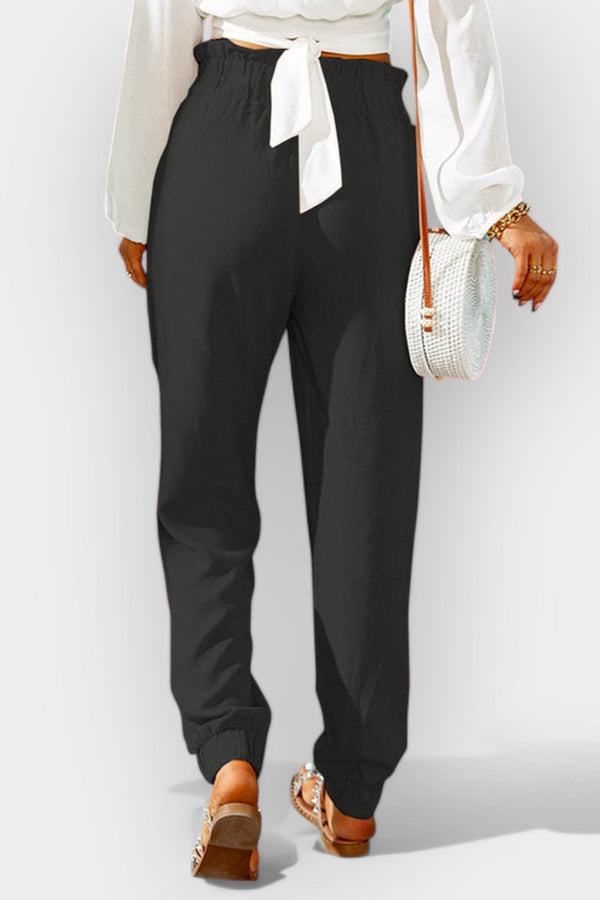 Pantaloni pentru femei cu talie înaltă