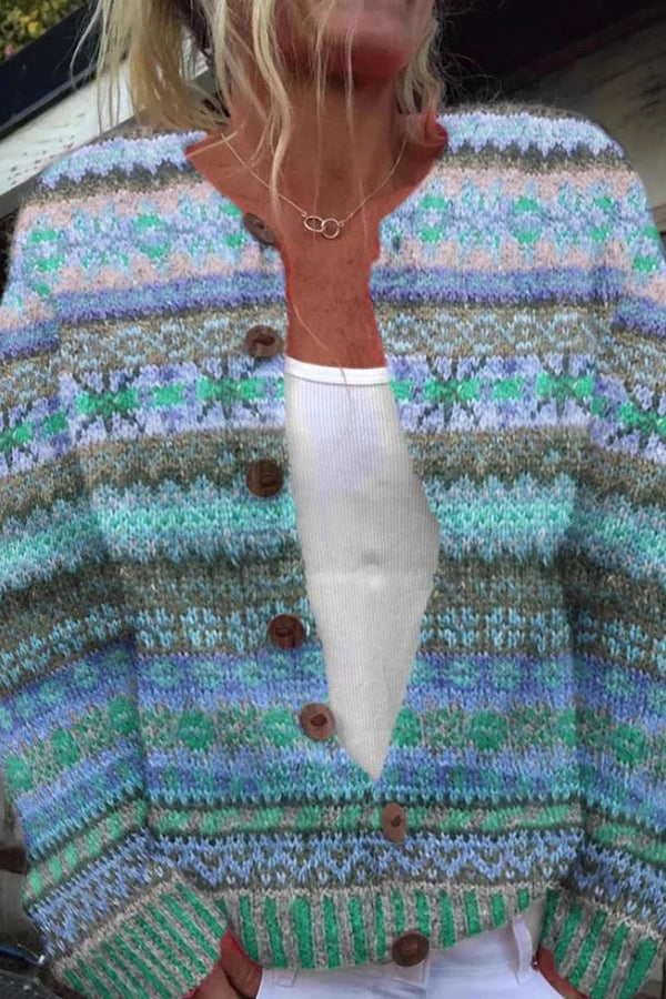 Cathrin | Cardigan cu imprimeu