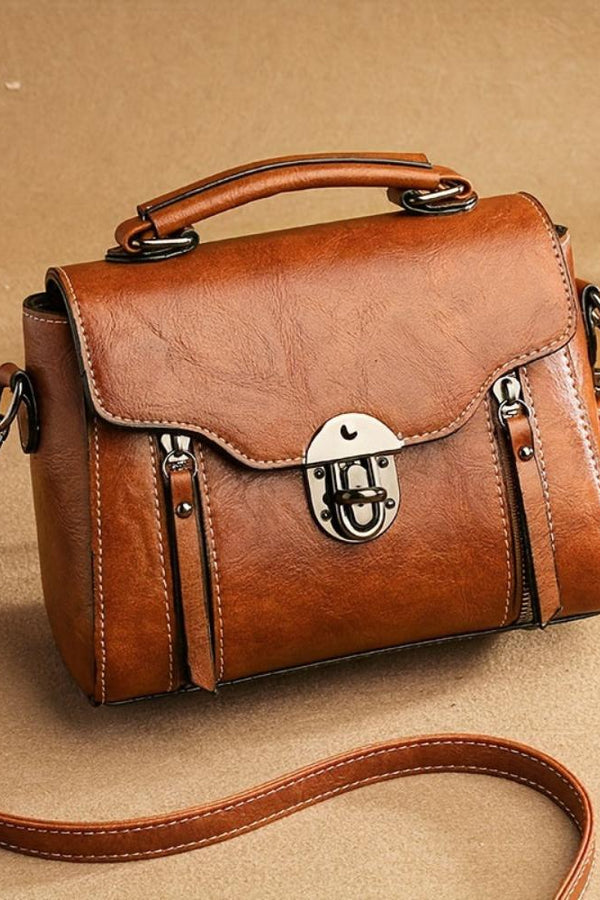 Zoe™ Eleganță Atemporală | Geantă Vintage cu Clapetă