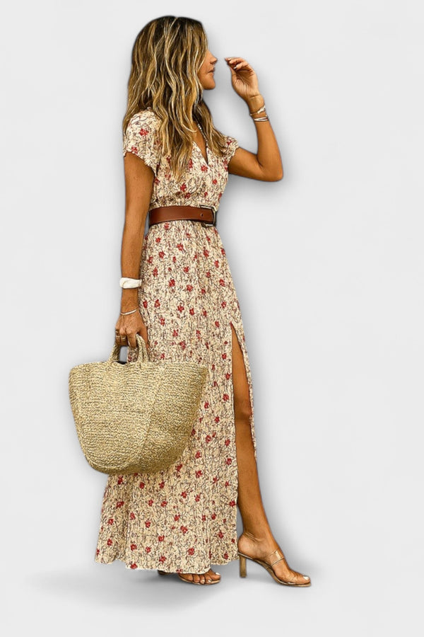 Carmella - Rochie Maxi în Stil Boho