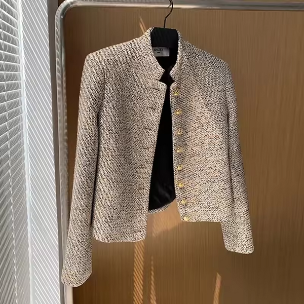 Amelia™ - Sacou Tweed Șic