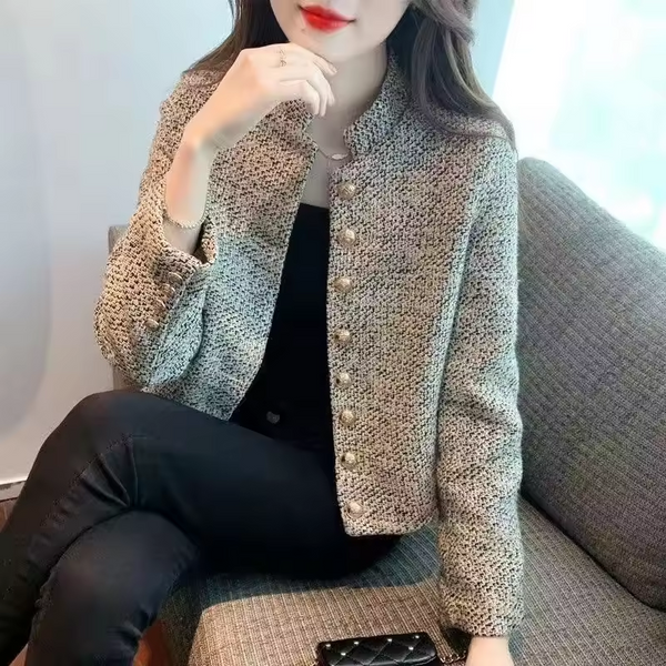 Amelia™ - Sacou Tweed Șic