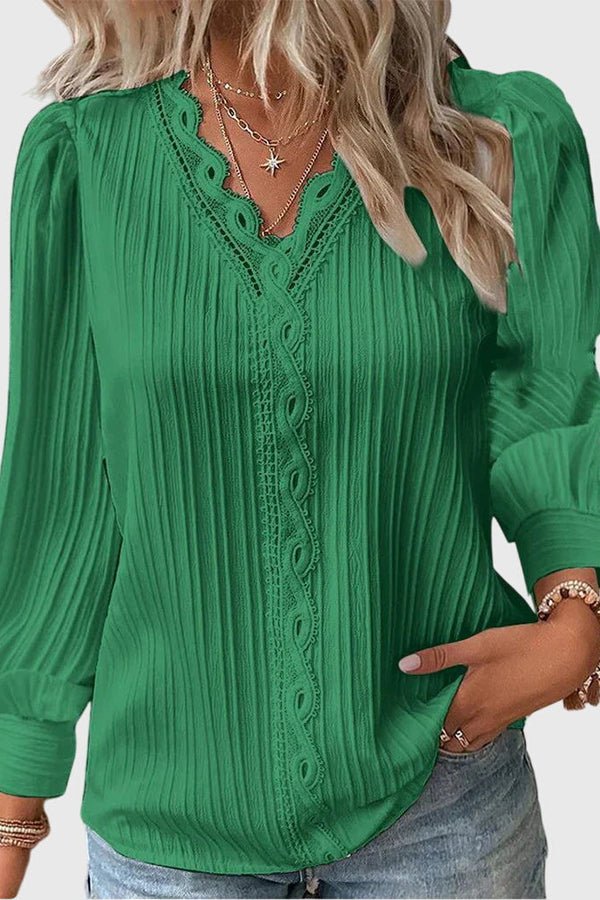 Andrea™ | Bluza elegantă cu pulover