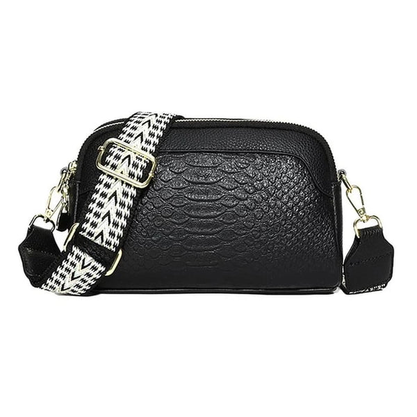 Olivia™ Farmec Elegant | Geantă Mini Crossbody cu Model Croc