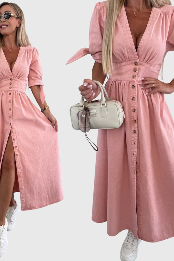 Sophia™ | Rochie elegantă din denim