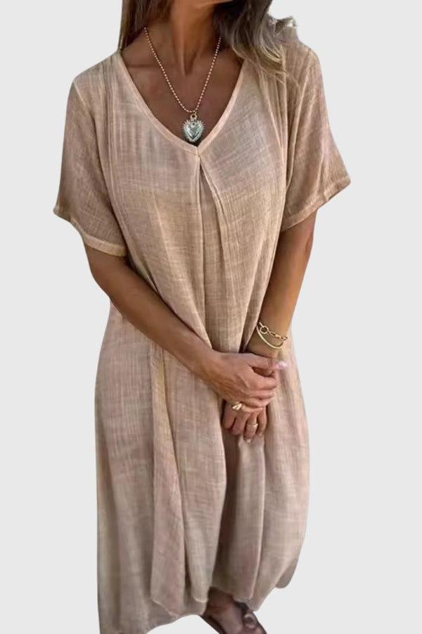 Fiona™ – Rochie elegantă ușoară cu decolteu în V