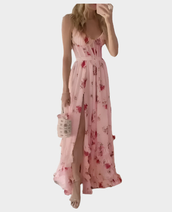 Rochie florală aerisită