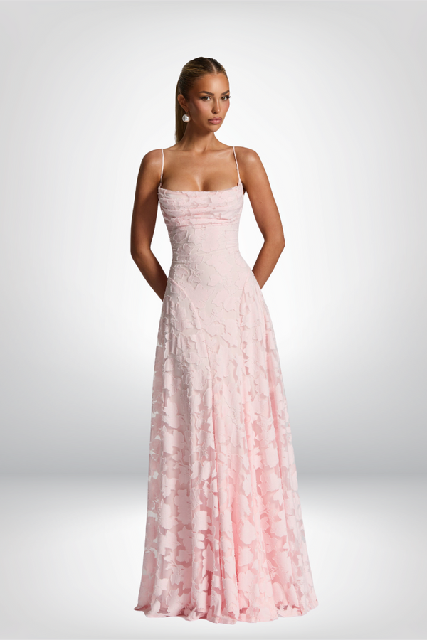 Franciszka™ | Rochie lungă din dantelă