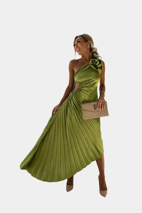 Rochie florală cu note romantice