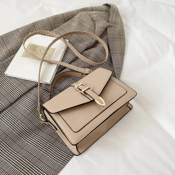 Zoe™ - Geantă Clasică de Umăr cu Detalii Handmade