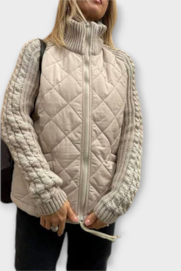 Valerie - Jachetă cu guler înalt