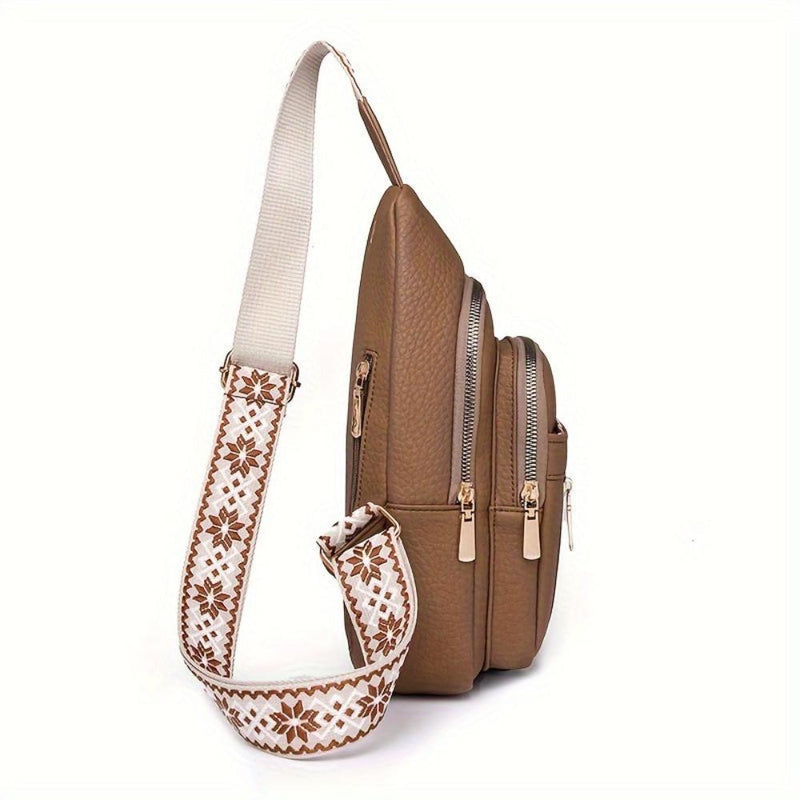 Riley™ Farmec Vintage | Geantă Crossbody pentru Piept