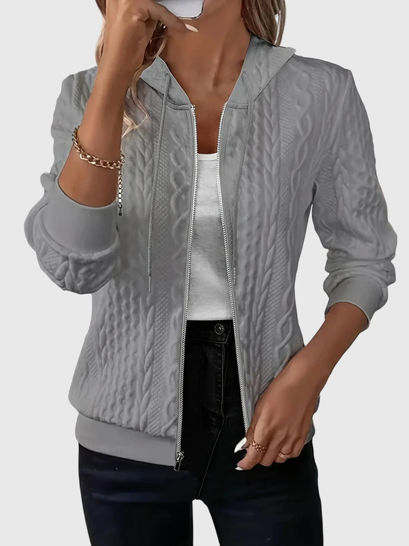 Lena™ - Hanorac cu fermoar