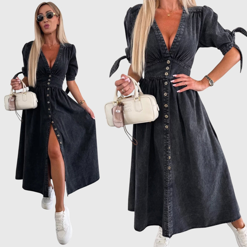 Sophia™ | Rochie elegantă din denim